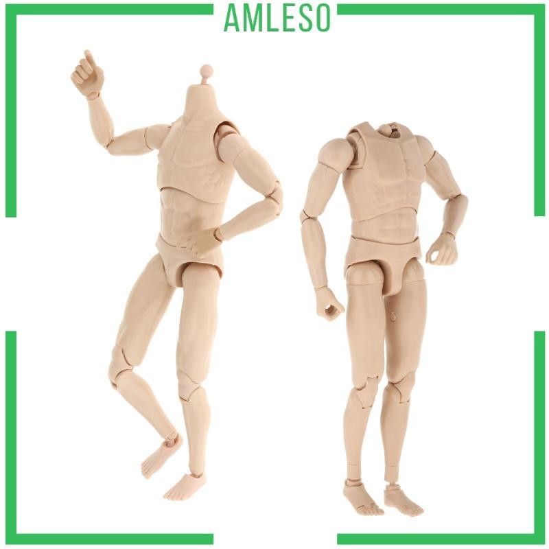 [Amleso] โมเดลตุ๊กตาฟิกเกอร์ สเกล 1/6 ไร้รอยต่อ 12 นิ้ว