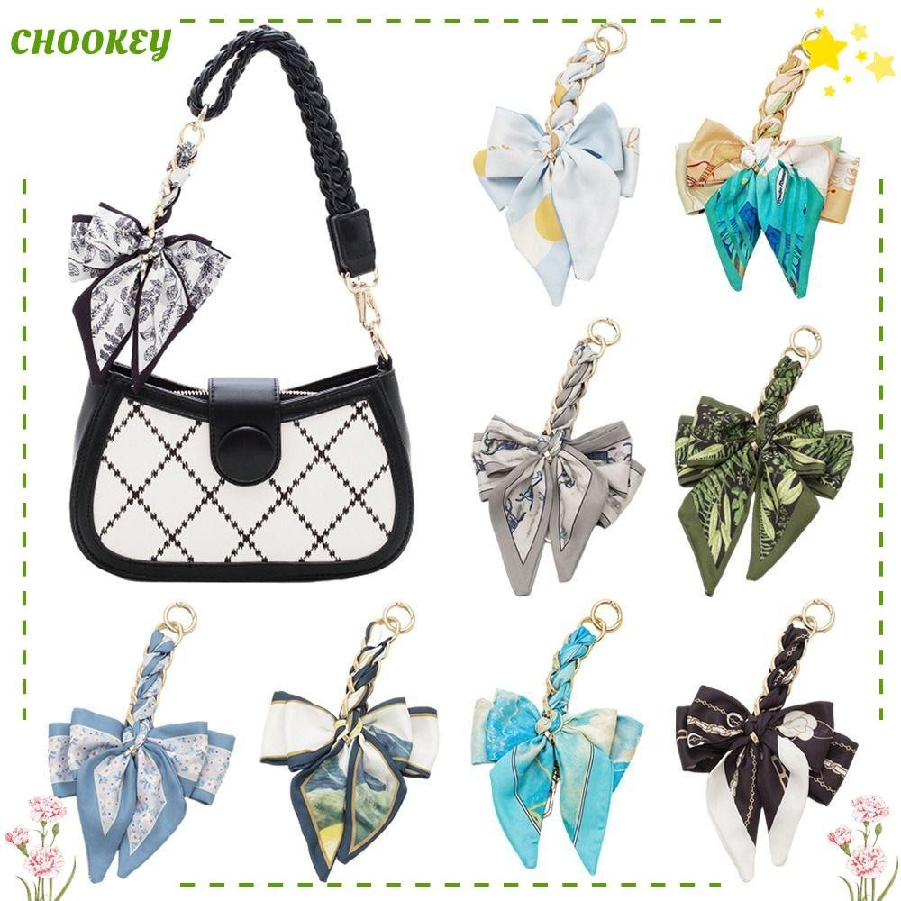 Chookey จี้โบ สร้างสรรค์ โซ่กระเป๋า ผู้หญิง DIY อุปกรณ์เสริมกระเป๋าสานนุ่ม