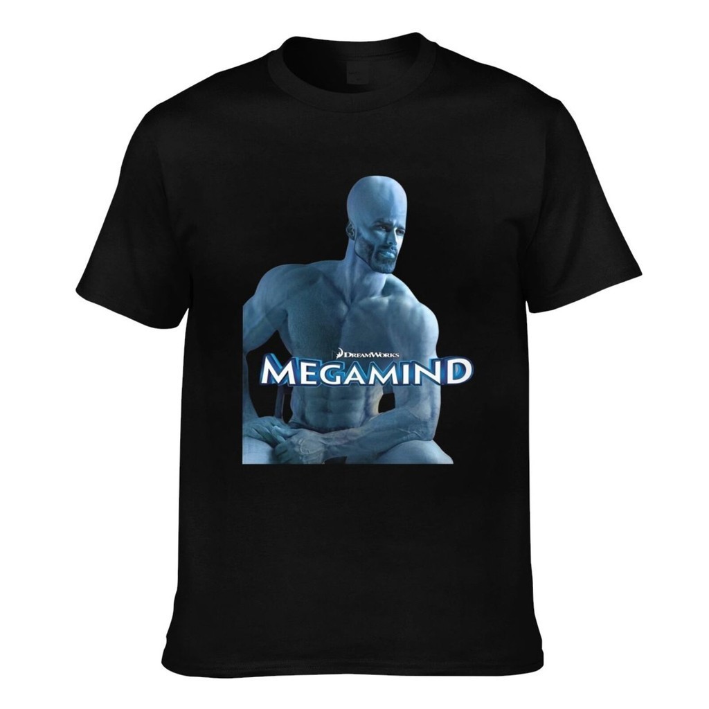ใหม่ล่าสุด Dream Works Megamind Funny Men Cotton Tee