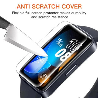 ฟิล์มไฮโดรเจลสําหรับ For Huawei band 11 / 11 Pro / 10 / 9 / 8 / 7 / 6 / 6 Pro ฟิล์มกันรอยแบบเต็มหน้าจอโค้งนุ่มสําหรับ Honor Band 9 7 6 ฟิล์มป้องกัน