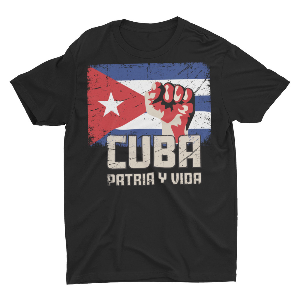 Cuba, Patria Y Vida Free เสื้อ Cuba Cuban American