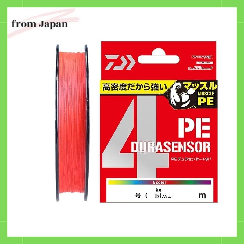 DAIWA PE Line UVF PE Durasensor X4+Si2 0.6 150m Coral Red