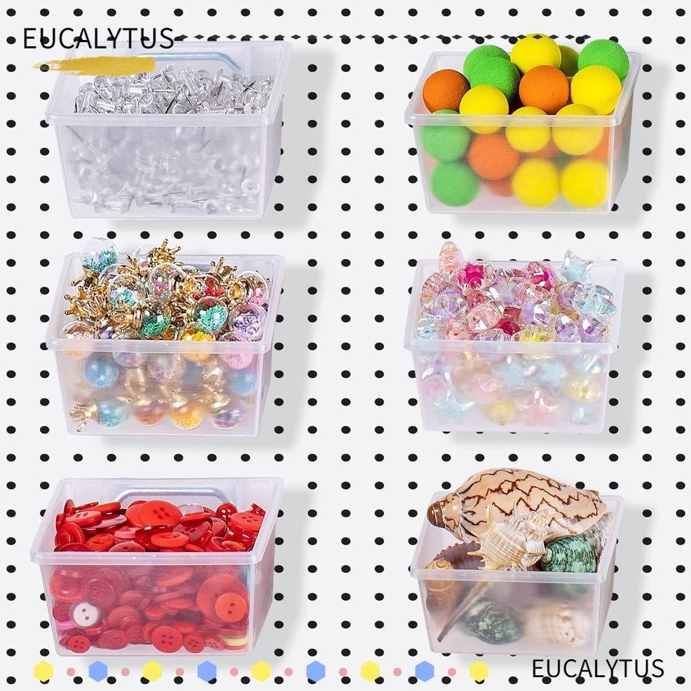 Eutus ตะขอแขวน Pegboard ถังขยะ PP Pegboard