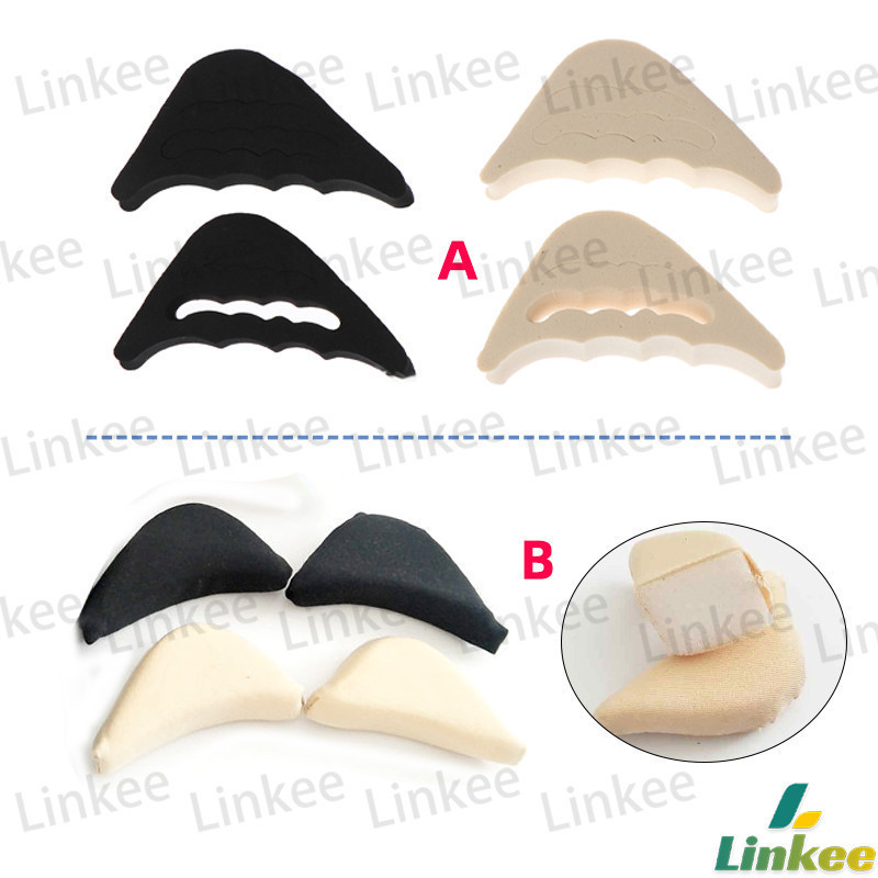 Linkee ฟองน้ำกันหลวม สามารถปรับขนาดได้ เกรด A ไม่ยุบ ไม่ย้วย แพ็ค1คู่ pad for shoe size adjustmen - รูปที่ 4