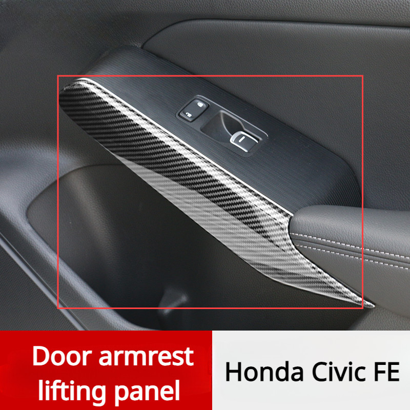 แผงที่เท้าแขนประตูด้านในรถยนต์ สําหรับ Honda Civic FE ปี 2022-2024