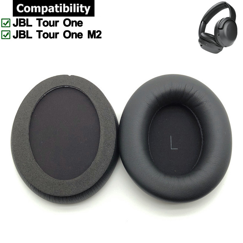 แผ่นฟองน้ําครอบหูฟัง สําหรับ JBL Tour One M2 1 คู่