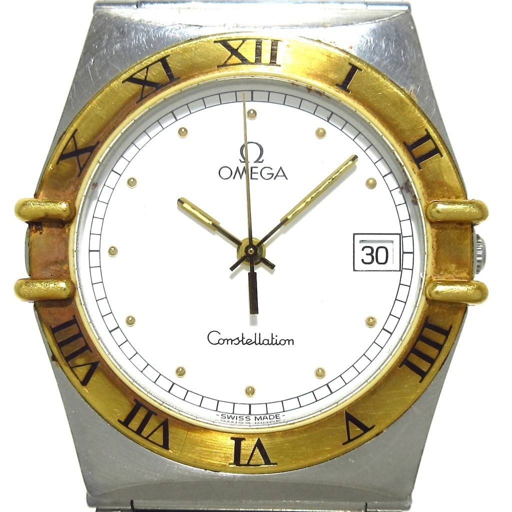 สินค้ามือสอง OMEGA Watch Constellation White Brandear