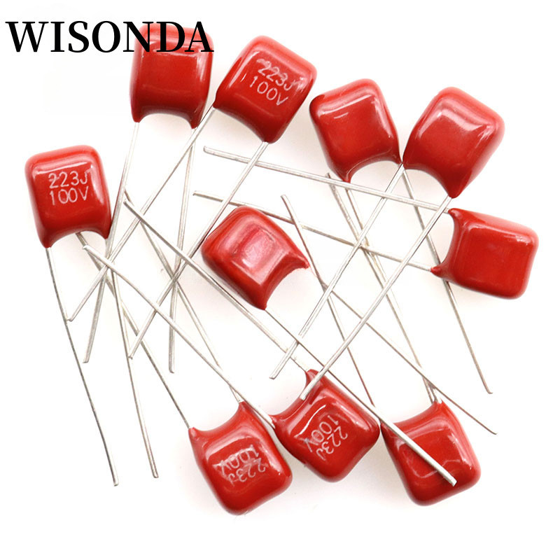 10pcs 100V 393 473 683 104 224 394 474 105 335 106 101 471 102 152 222 332 472 682 103 223 333 J CBB ตัวเก ็ บประจุ 1UF 0.1UF 0.47UF
