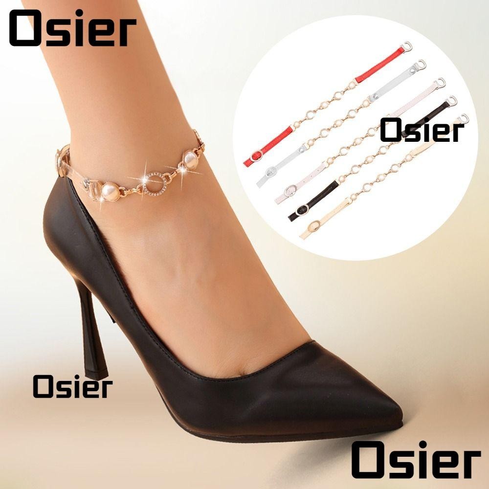 Osier1 รองเท ้ าส ้ นสูงพร ้ อมเชือกผูกรองเท ้ า , อุปกรณ ์ เสริมรองเท ้ าเข ็ มขัดยึดคงที ่ หลวมสายรัดกันลื ่ น , ปรับโปร ่ งใสที ่ มองไม ่ เห ็ น Lace-up Shoelaces สําหรับรองเท ้ าแตะรองเท ้ าส ้ นสูง