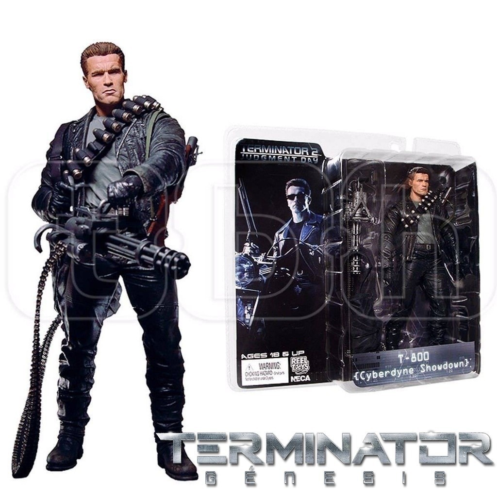 พร้อมส่ง Figma ฟิกม่า Model Figure  Neca Terminator 2 คนเหล็ก S3 Series 3 T-800 Cyberdyne Showdown