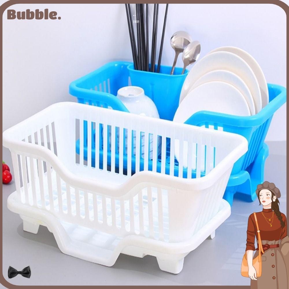 Bubble ชั ้ นวางจานอบแห ้ งชามเคาน ์ เตอร ์ จานอาหารเย ็ นชั ้ นเก ็ บ