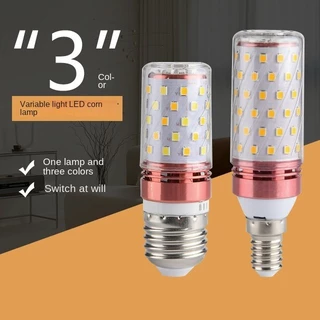 OEING หลอดไฟข้าวโพด LED, E27, E14, ความสว่างสูง, ใช้ในบ้าน, ประหยัดพลังงาน 12W, 16W, 20W, 24W, แสงสีขาว, แสงวอร์ม, แสงเป็นกลาง, ไฟสามสี, 220V
