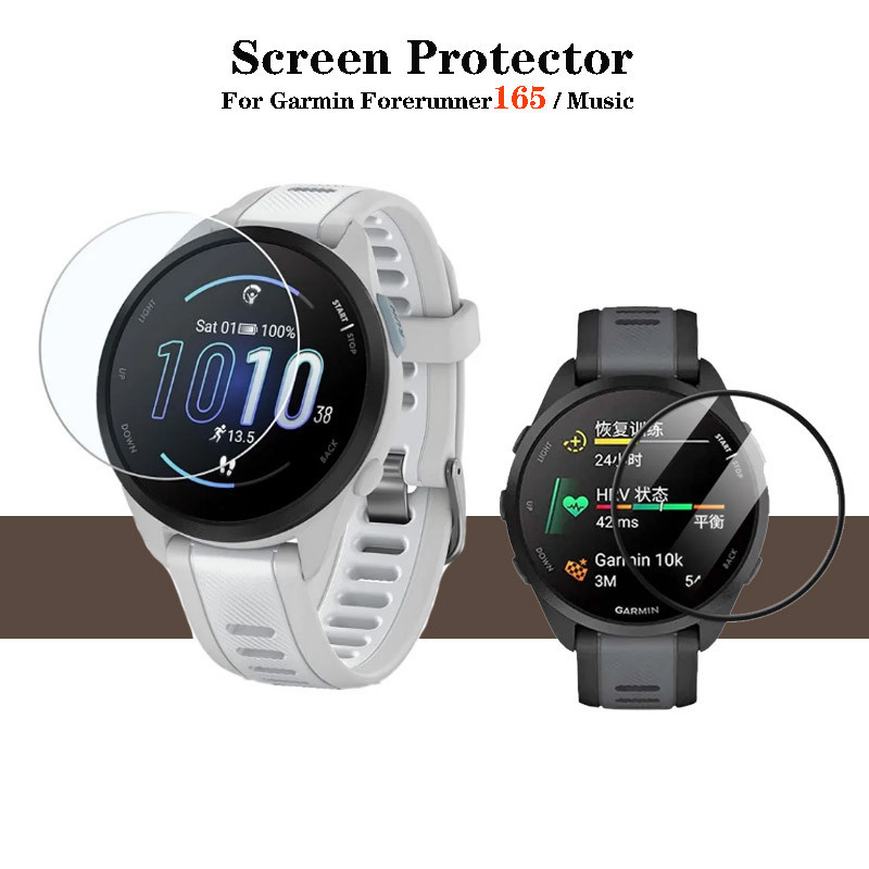 3/5pcs ฟิล ์ มกันรอยฟิล ์ มป ้ องกันสําหรับ Garmin Forerunner 165 Music Screen Protector Anti-scratch สําหรับ Garmin 165 Protector
