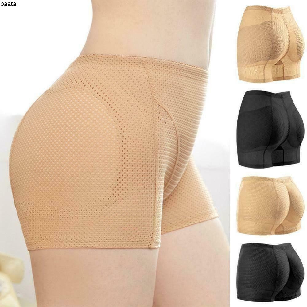 Baatai Butt Lifter Shaper กางเกง, Breathable Hip Enhancer Hip Pads Shapewear, Push Up ปลอมตูด Tummy Control ชุดชั้นในที่มองไม่เห็น