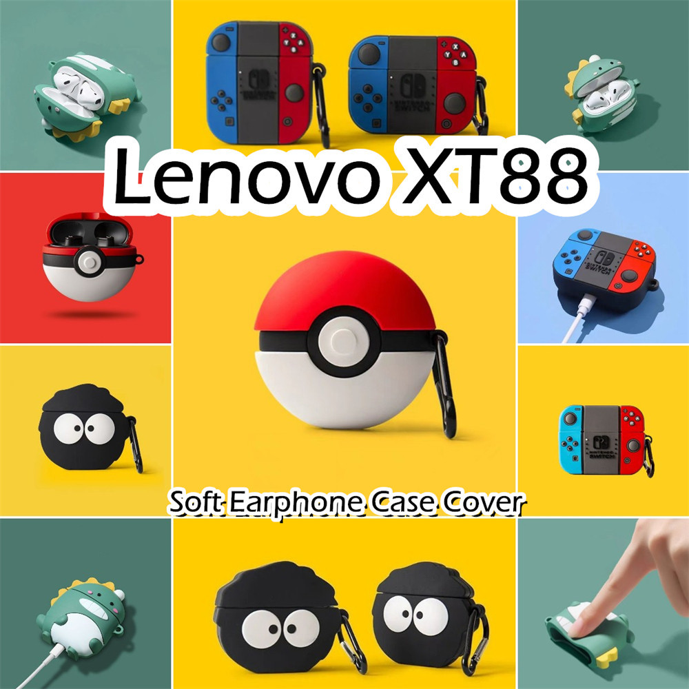 สําหรับ Lenovo XT88 กรณีการ์ตูน Innovation Series ซิลิโคนอ่อนนุ่มหูฟังกรณีปลอกฝาครอบ
