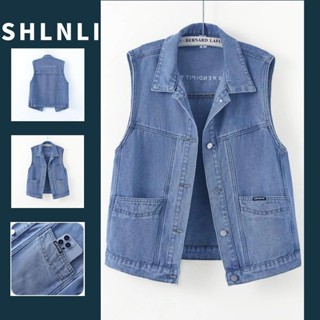 ย้อนยุค พิมพ์แจ็คเก็ตยีนส์ลําลองผู้หญิงฤดูใบไม้ผลิและฤดูใบไม…