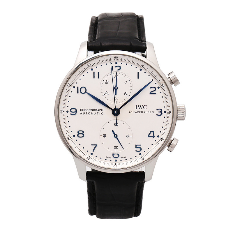 Iwc IWC IWC Portugal Series Automatic Mechanical Stainless Steel Men 's Watch นาฬิกาข ้ อมือ IW371446