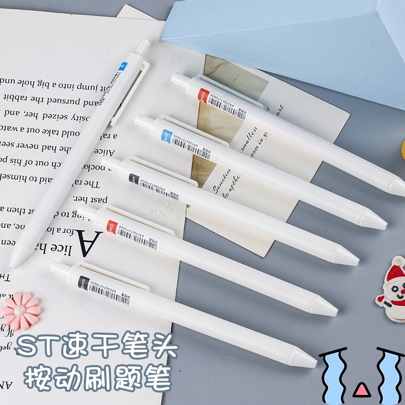 Y&X ปากกาเจล ST Nib 0.5 มม. แห้งเร็ว เขียนลื่น พับเก็บได้ สําหรับนักเรียน