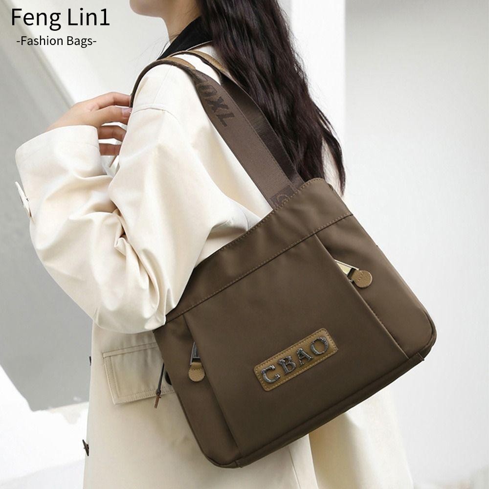 Fengling กระเป ๋ าสะพายไหล ่ , กระเป ๋ าถือหลายช ่ อง Tote Bag , กระเป ๋ าสะพายข ้ างความจุขนาดใหญ ่