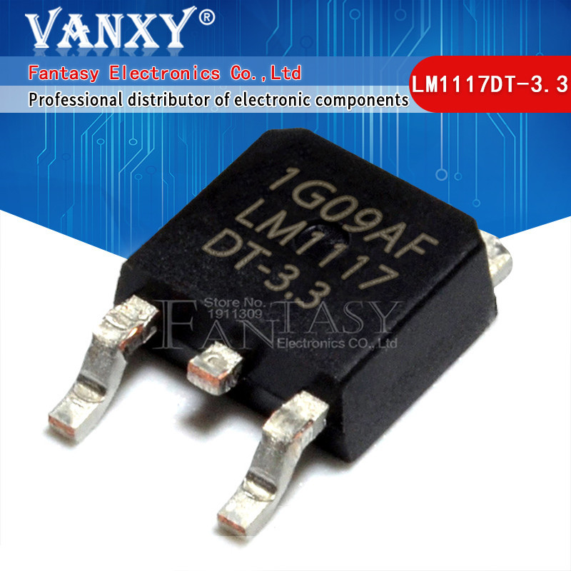 10pcs LM1117DT-3.3 TO252 LM1117-3.3 L1117-33 LM1117DT TO-252 LM1117DT-1.8 LM1117DT-2.5 LM1117DT-5.0 