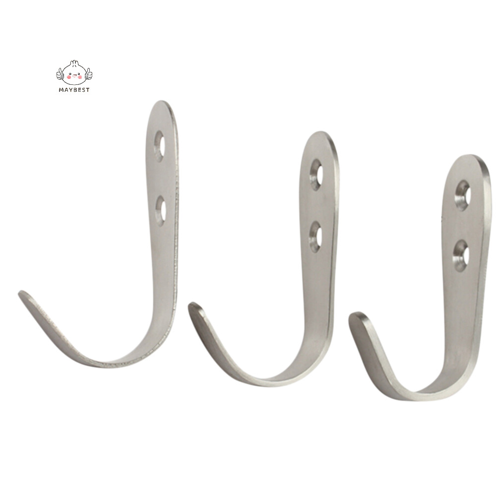 {maybest } ตะขอแขวนประตู 1 ชิ ้ น ตู ้ ครัวสแตนเลส ไม ้ แขวนเสื ้ อ ออแกไนเซอร ์ Holde {TH } - รูปที่ 6