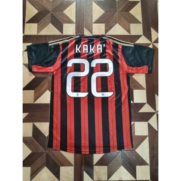 liverpool ยืด เปล่ yuedpao 2013-2014 AC Milan Kaka เสื้อแขนสั้น
