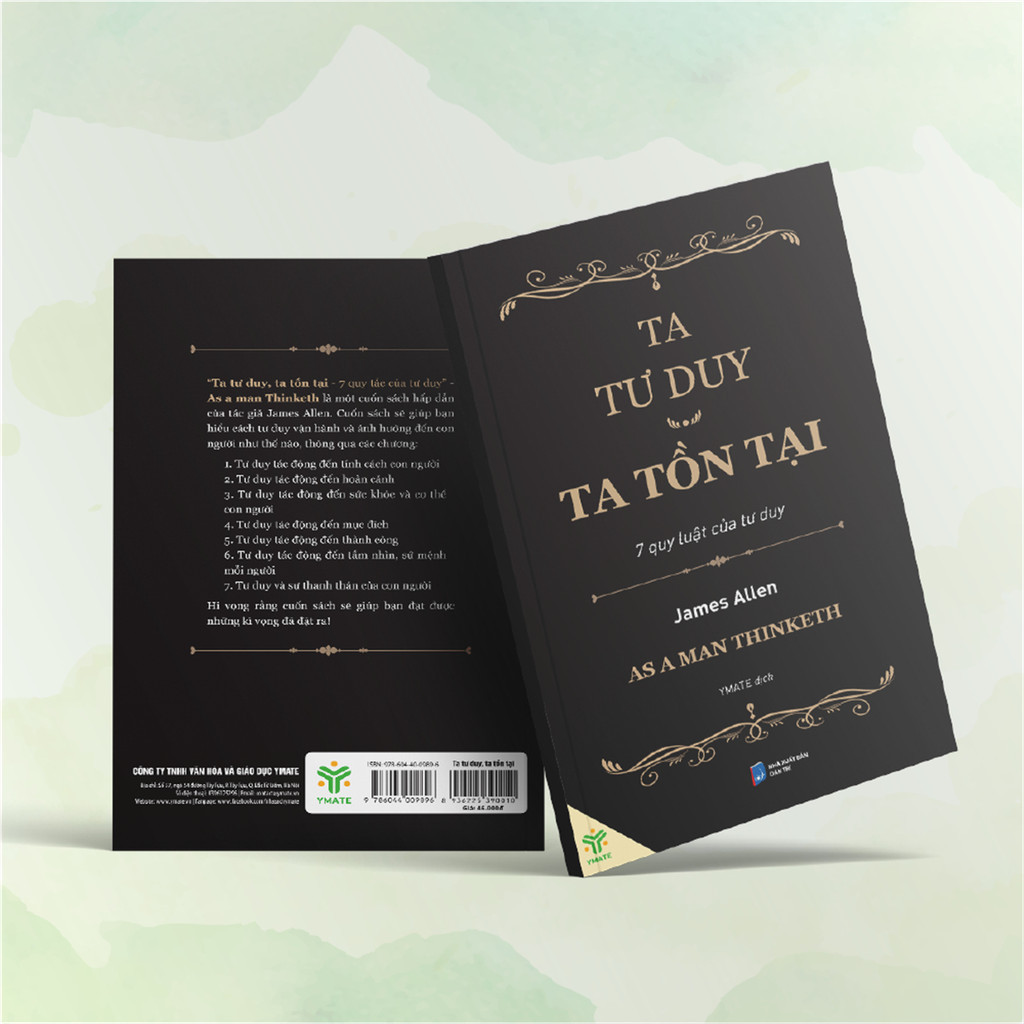 หนังสือ We Think We Exist As a Man Thinketh - เมื่อคนคิด - 7 กฎหมายคิด - Ymate [bookmall-789]