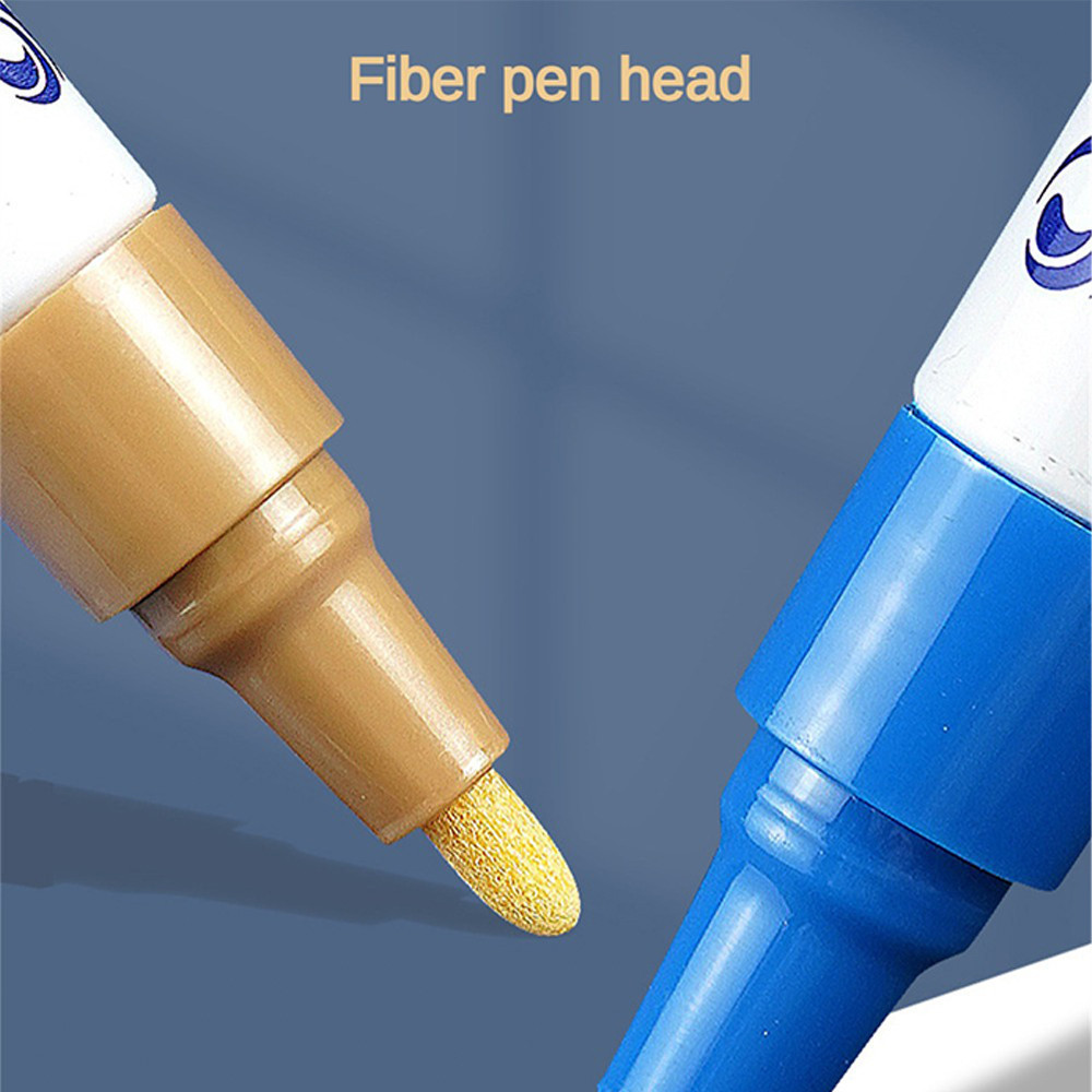 12 สีโลหะสี Pen,Waterproof Quick-drying น ้ ํามัน Marker Pen,Multifunction ยาง Pen,Tire Touch-up สีไม ่ จางหาย Marker ปากกา ราคา ถูกที่สุด ดีลบีเคเค แกลเลอรีภาพที่ 2