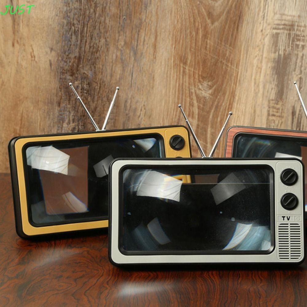 แว่นขยายหน้าจอโทรศัพท์มือถือ 12 นิ้ว 3D ความละเอียดสูง ทีวีย้อนยุค ทนทาน ป้องกันตา