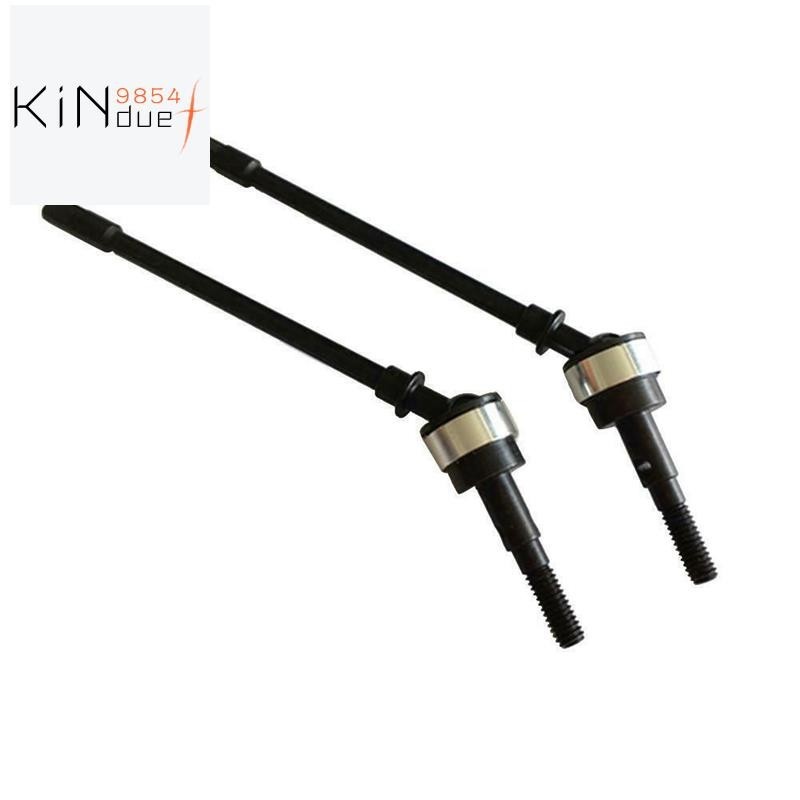 【kindue9854f 】 1 คู ่ สแตนเลส Cvd เพลาขับเพลาหน ้ า Rc ชิ ้ นส ่ วนสําหรับ Axial Scx10 Crawler Rc รถเงิน