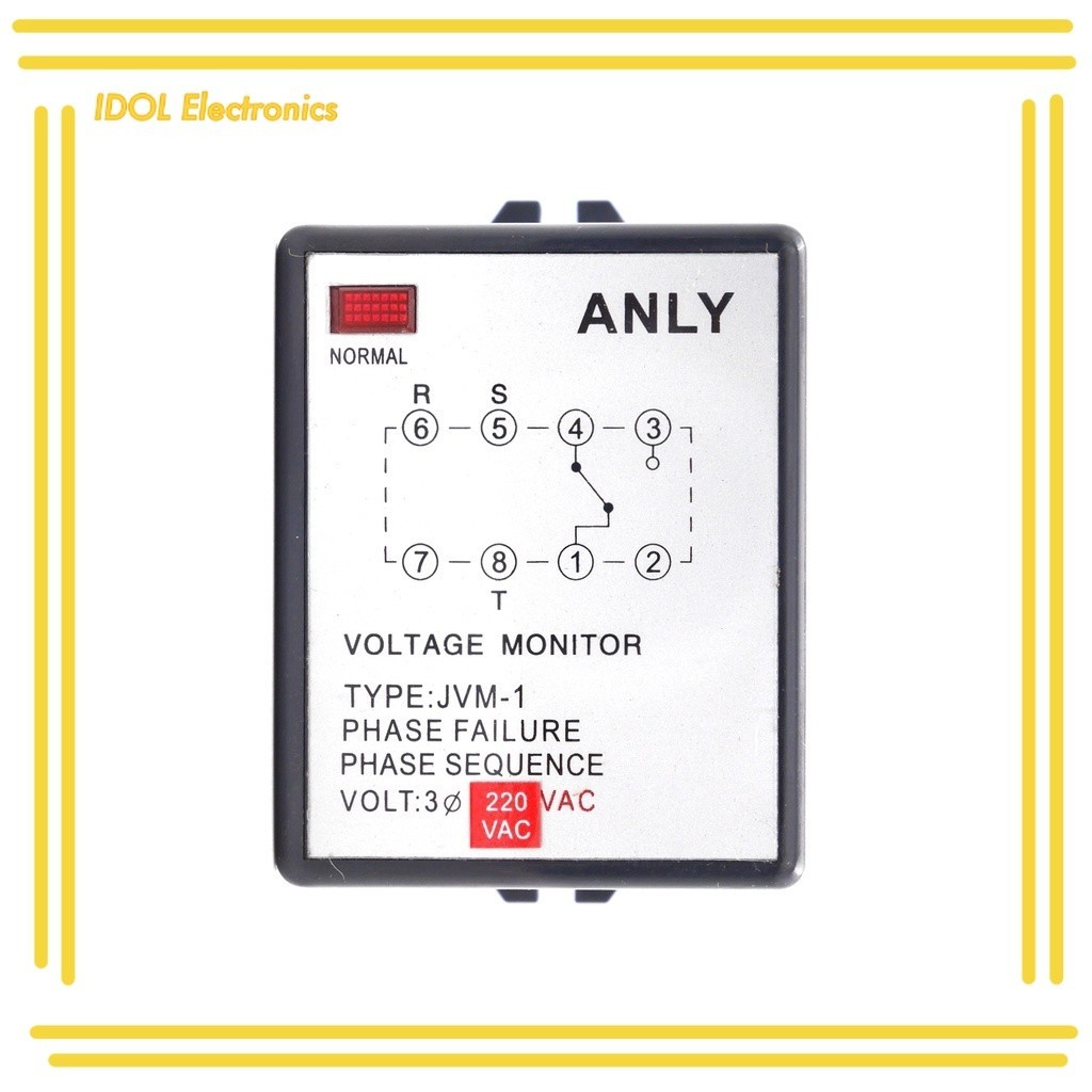 ราคาถูก! JVM-1 voltage protection relay ใช้ดีมากกก!!