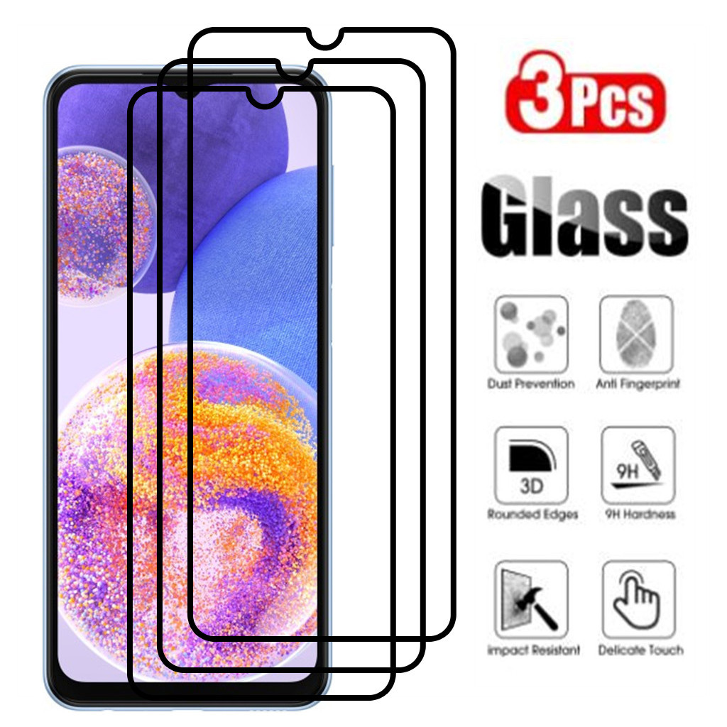 SAMSUNG 3pcsป้องกันหน้าจอกระจกนิรภัยสําหรับsamsung Galaxy M20 M30 M40 M23 M32 M31 M51 M52 F52 M53 F53 M14 M24 M34 M54 M55 M62 F62