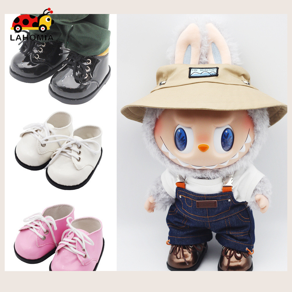 Lahomia Labubu 40CM รองเท้าผ้า รองเท้ากลาง เหมาะสำหรับ 38 ซม labubu