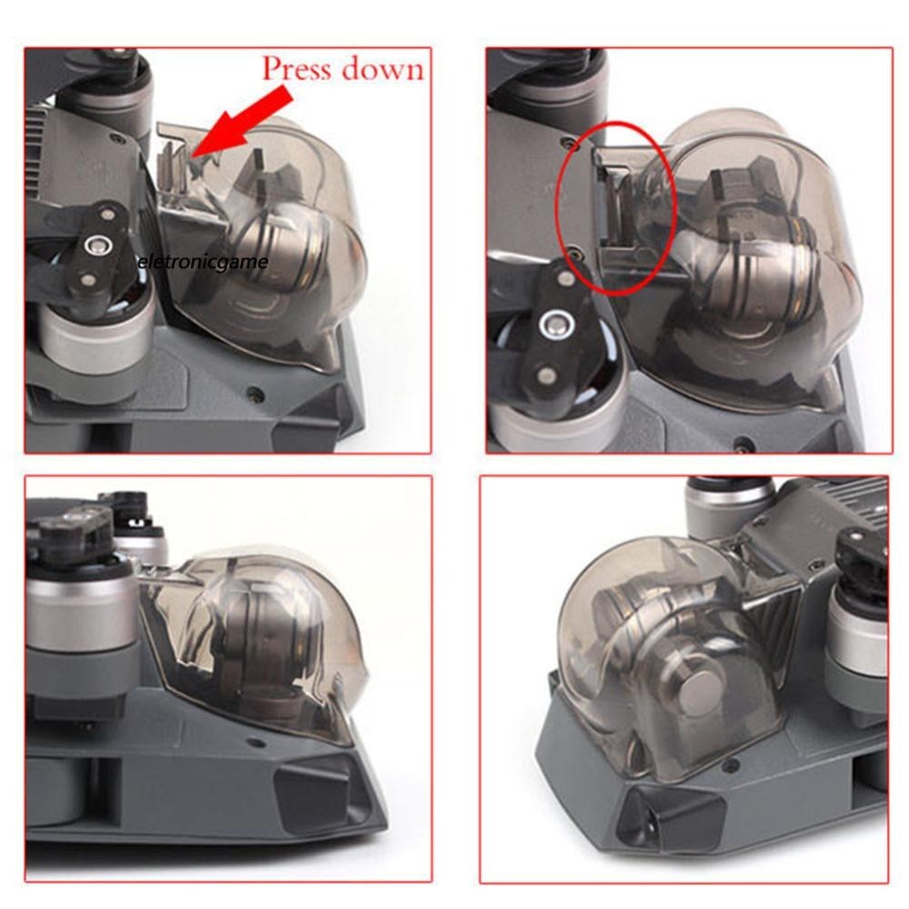 ฝาครอบป้องกันกล้อง ฝาปิดเลนส์สําหรับชิ้นส่วน DJI MAVIC PROMAVIC PRO [eletronicgame.th]