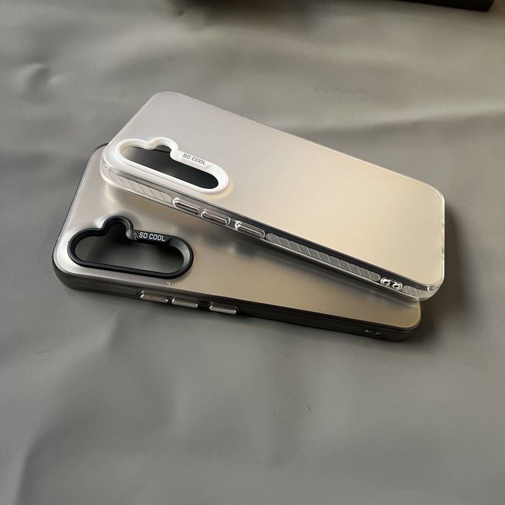 SO COOL Silver Glossy เคสโทรศัพท์สําหรับ Samsung A17 A16 A07 A06 A0A56 A36 A55 A54 A35 A15 A05S A14 A35 A12 A23 A31 A32 A33 A50 A51 A71 A72 เคสโทรศัพท์เคลือบ