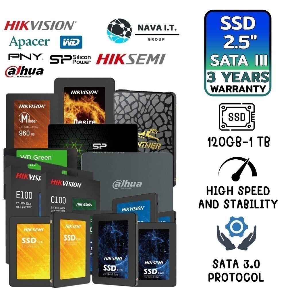 ซื้อ 🛵มีส่งด่วน💨 HIKVISION SSD E100 C100 HIKSEMI CITY E100 NEO C100 A56 AS340 AS350X SATA III