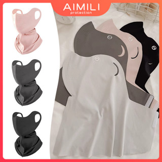 หน้ากากแบบบูรณาการป้องกันคอ น้ําหนักเบาและกันแดดไร้ร่องรอยมา…