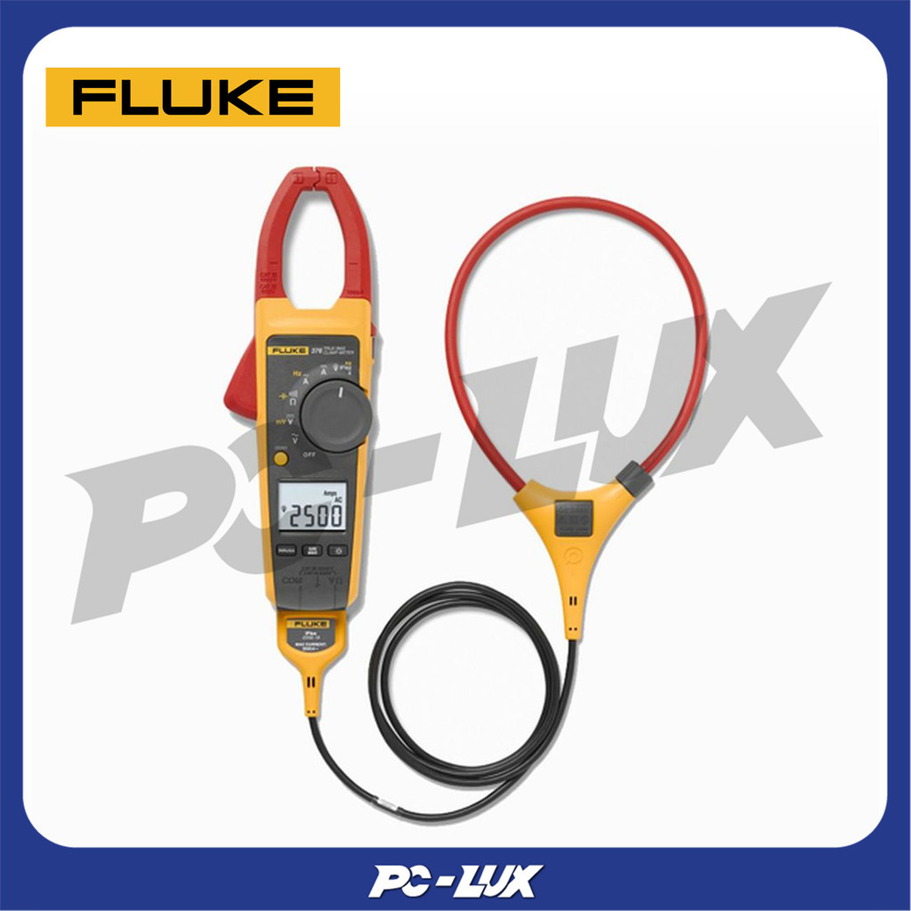 FLUKE แคลมป์มิเตอร์ AC/DC แบบ True-RMS พร้อมสาย iFlex รุ่น 376FC