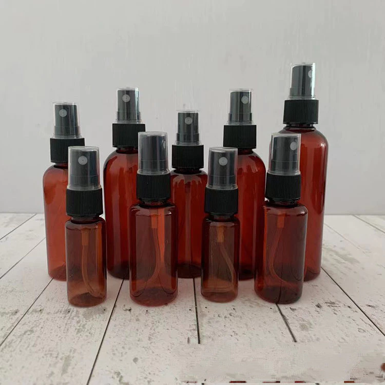 ขวดสเปรย์หมอกละเอียด ป้องกันแสง สีน้ำตาล 30-100ml สัตว์เลี้ยง