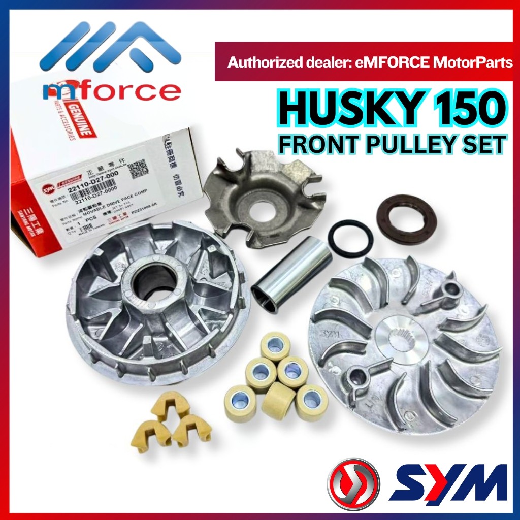 SYM HUSKY150 HUSKY 150 CVT ด้านหน้า PULLEY ROLLER WEIGHT SLIDE PIECE SYM