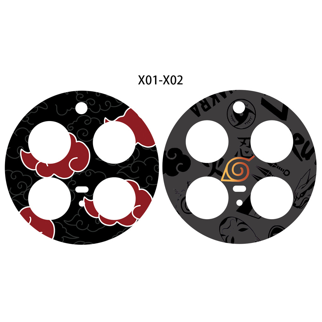 สําหรับ Vivo X300 Pro X200 Pro Mini X100S X100 Ultra Naruto ตัวอักษร Hyuga Hinata Uchiha Sasuke Kakashi เลนส์สติกเกอร์ตกแต่งกล้องสติกเกอร์นุ่มฟิล์มสวมใส่ Anti-scratch - รูปที่ 3