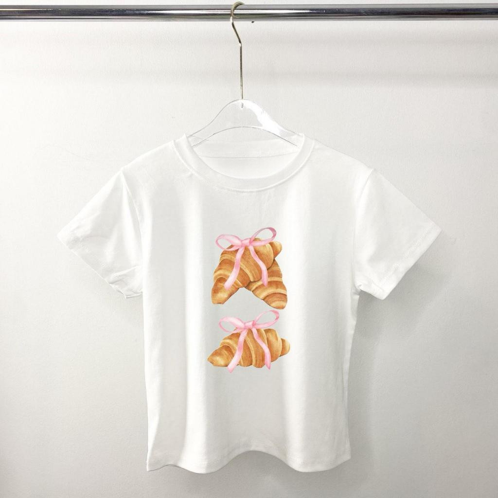 (จัดส่งตลอด 24 ชั่วโมง）Angle Official เสื้อครอปเข้ารูป รูปที่ 7