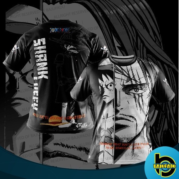 PADU MIKA OP01 - คอสเพลย์ BAJU SHANK LUFI 0NE P1ECE