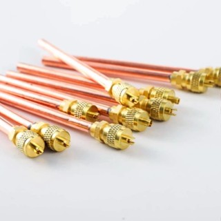 วาวล์ศรแอร์ เชื่อมท่อทองแดง อะไหล่เครื่องปรับอากาศ 1/4นิ้ว ย…