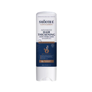 Smooth E Gentlemen Advance Hair Thickening Anti Hair Loss Shampoo 200 ml แชมพูลดผมร่วง เพิ่มผมหนาจากรากผม สำหรับผู้ชาย
