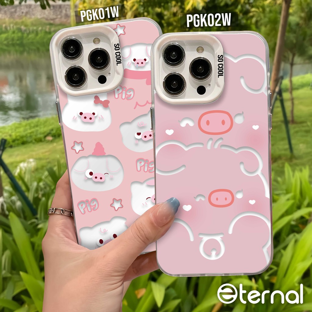 ETERNAL IMD PIG PINK CASE INFINIX 30I 40 40I 50 PRO PLUS SMART 8 ร้อน 20S 30 PLAY CASING