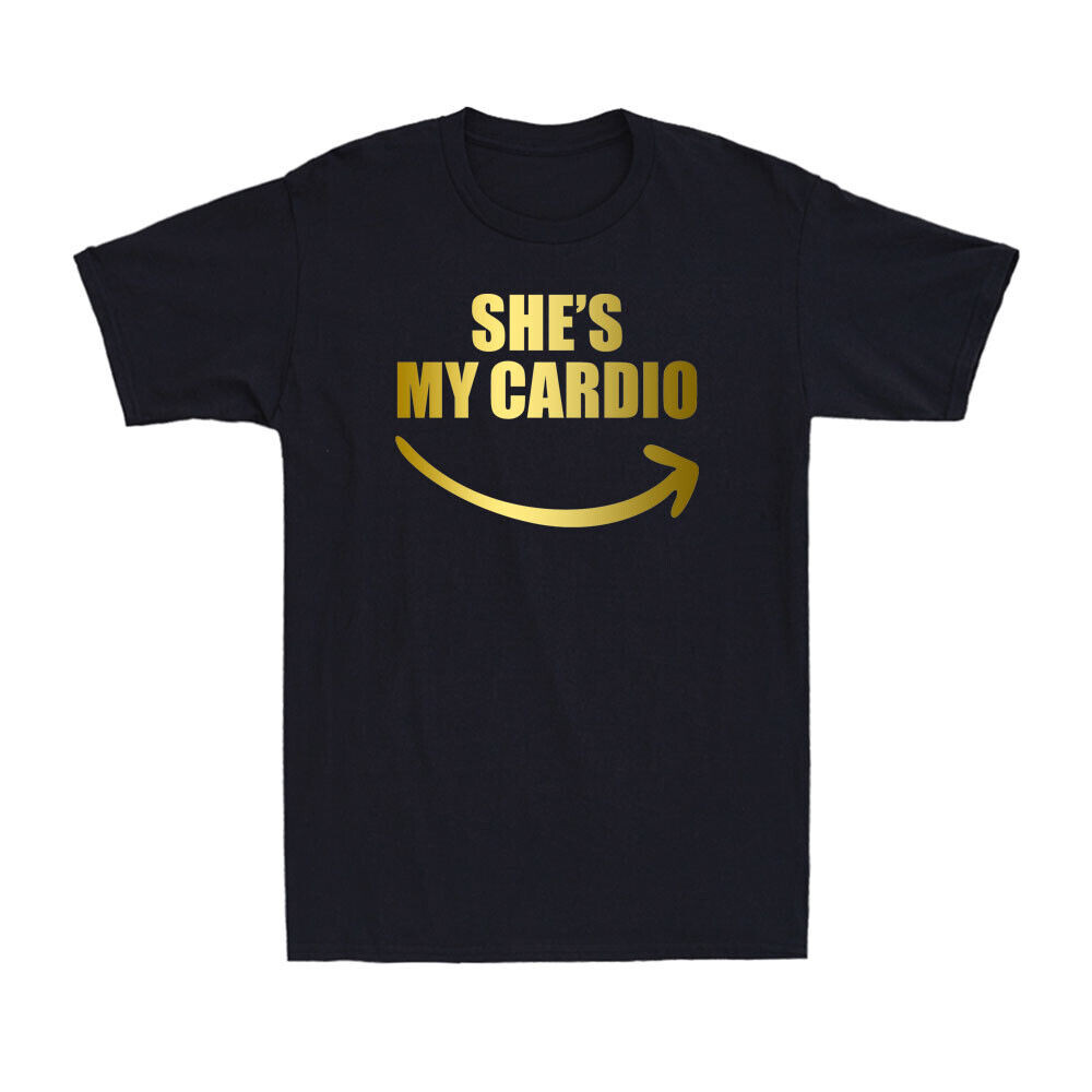 SheS My Cardio Funny Matching Friend Cardio Partner Gift เสื้อยืดผู้ชาย