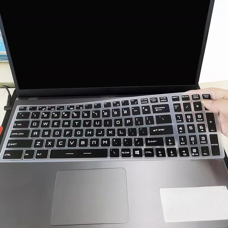 ฝาครอบแป้นพิมพ์แล็ปท็อปผิวสําหรับ MSI Vector 16 HX A13V A13VHG A14V Vector 17 HX Cyborg 15 A13V A14V