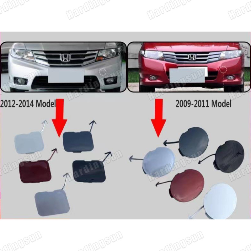 City รถกันชนหน้าฝาครอบรถพ่วงอุปกรณ์เสริมภายนอกวัสดุ ABS สําหรับ HONDA CITY 2009-2011/2012-2014 รุ่น