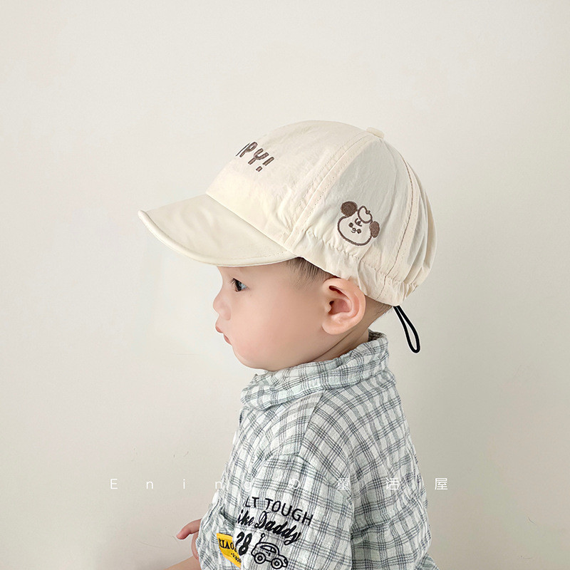 หมวกเด็ก หมวกกันแดด แห้งเร็ว บางพอดี ร่มเงาจากแสงแดด ผ้าฝ้ายนุ่ม สะดวกสบายและระบายอากาศได้ดี - รูปที่ 5